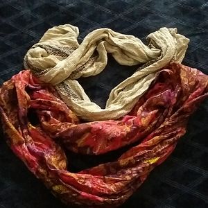 EUC Infinity scarve bundle